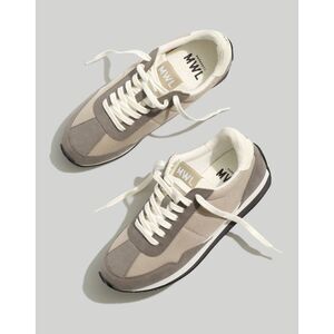 MWL Madewell League Sneakers in Washed Nubuck and Mesh Sz 7.5